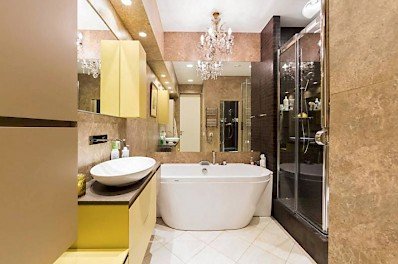 дизайн маленькой ванной комнаты