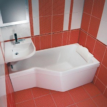 ассиметричная ванна