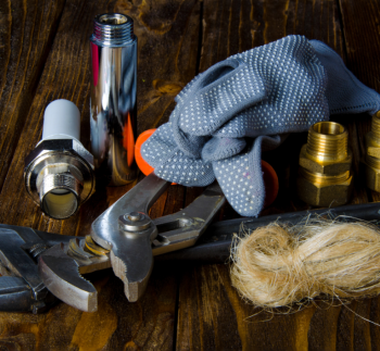 Подмотка резьбы льном