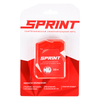 Нить для герметизации SPRINT, 50 метров, сменная катушка в подарок, блистер