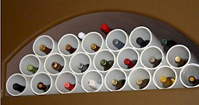 ПВХ трубы для хранения вина